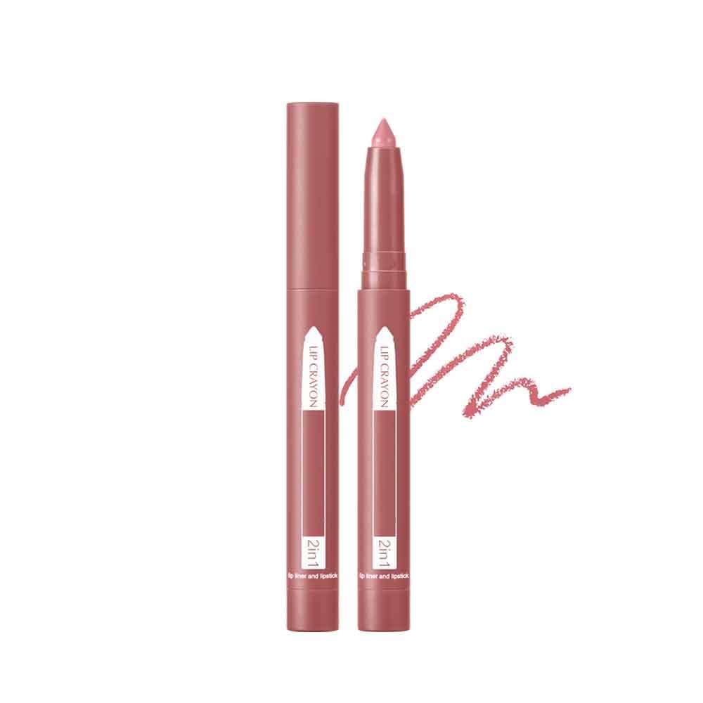 Fovcos 2-in-1 Lip Crayon lip liner Lip Liner