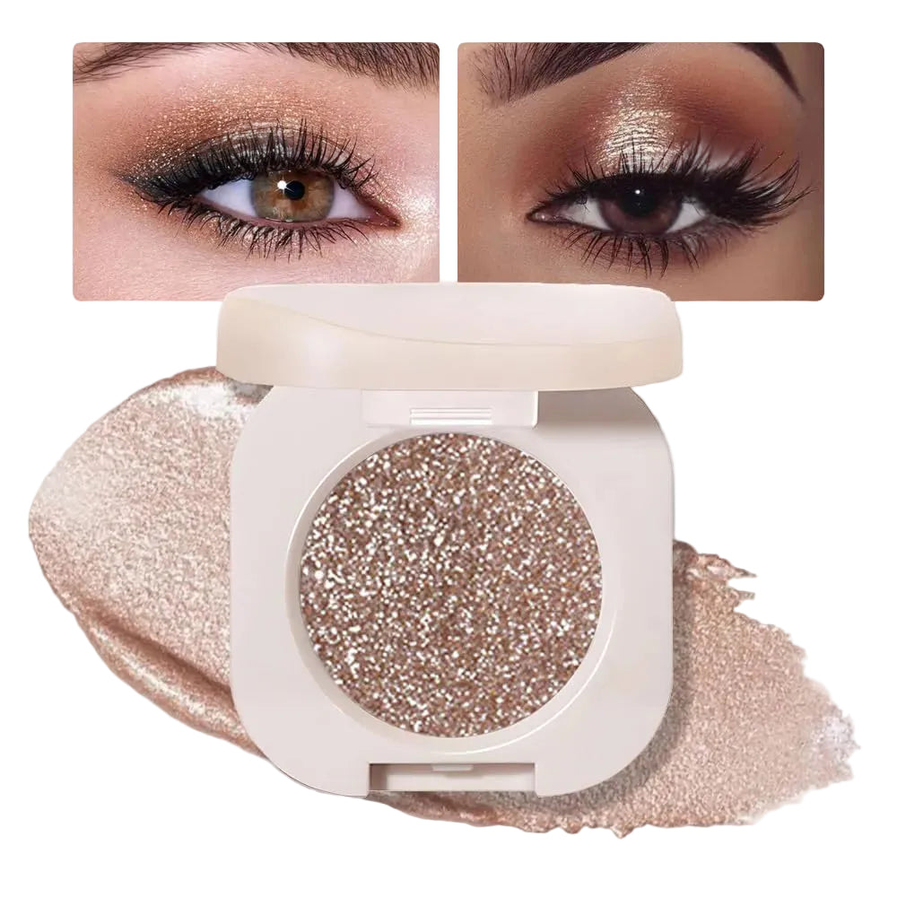 Single Nude Gold Brown Shimmer Eyeshadow